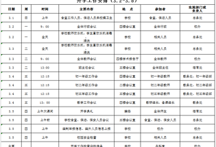 苏州大学附属尹山湖中学2025-2026学年第二学期期初工作安排